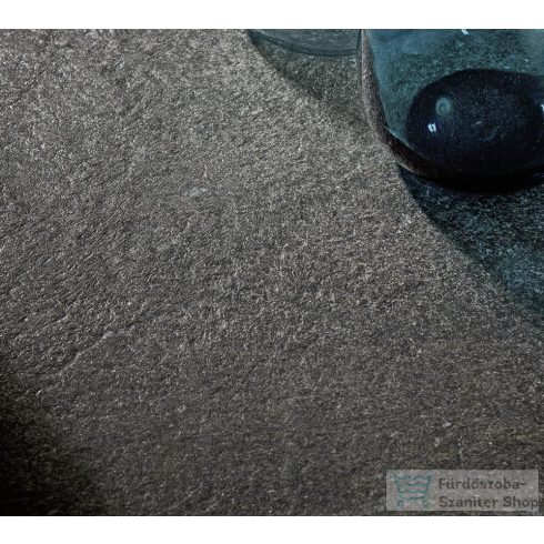 Marazzi Mystone Quarzite Black Rett. 60x60 cm-es padlólap MZSW