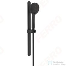 Ferro NOSTRIS csúszósínes zuhanyszett, fekete N99BL