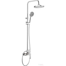   Deante CORIO esőztető zuhanyoszlop, csapteleppel, króm NAC_019M