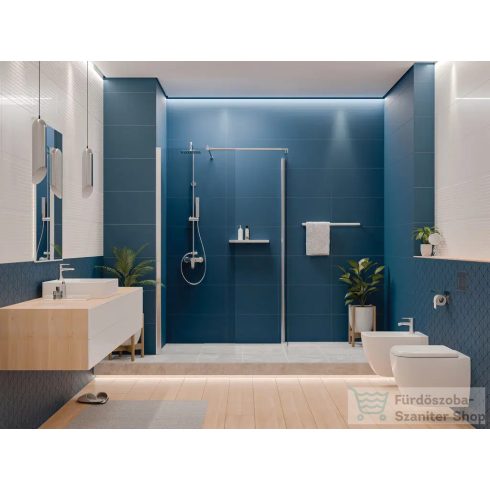 Deante CORIO esőztető zuhanyoszlop, zuhany csapteleppel, króm NAC_01PM