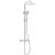 Deante THERM esőztető zuhanyoszlop, termosztatikus zuhany csapteleppel, króm NAC_04OT