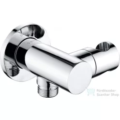   Deante Cascada kerek gégecsőcsatlakozós zuhanytartó, króm NAC_057K