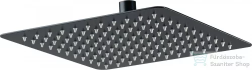 Deante CASCADA FLOKS 30x30 cm fejzuhany, fekete NAC 209K