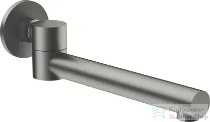 Deante CASCADA ívelt kádkifolyó 215 mm, mozgatható, titanium NAC_D87K