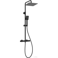   Deante THERM esőztető zuhanyoszlop, termosztatikus zuhany csapteleppel, fekete NAC_N4HT