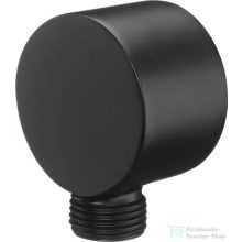 Deante CASCADA sarokcsatlakozó, kerek, fekete NAC_N54K