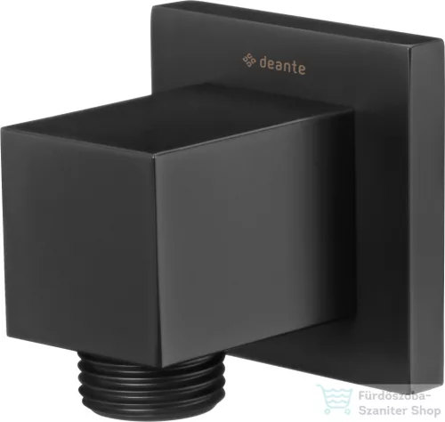 Deante CASCADA sarokcsatlakozó, szögletes , nero NAC_N55K
