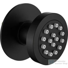 Deante CASCADA zuhanyfúvóka, kerek, fekete NAC_N77K