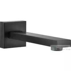   Deante CASCADA kádkifolyó 190 mm szögletes, fekete NAC_N82K