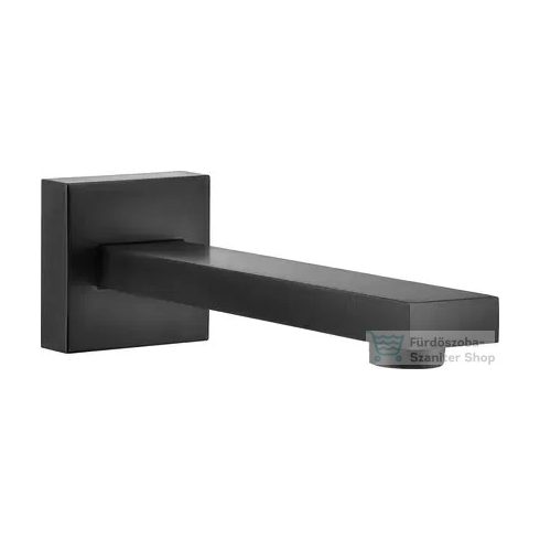 Deante CASCADA kádkifolyó 190 mm szögletes, fekete NAC_N82K