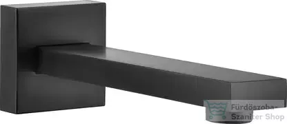 Deante CASCADA kádkifolyó 190 mm szögletes, fekete NAC_N82K