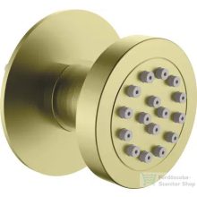   Deante CASCADA zuhanyfúvóka, kerek, szálcsiszolt arany NAC_R77K