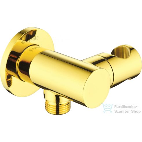 Deante Cascada kerek gégecsőcsatlakozós zuhanytartó, arany NAC_Z57K