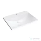 Omnires NAXOS M+ 60x46 cm-es beépíthető mosdó, fehér NAXOSF600BP