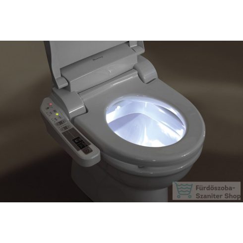 AQUALINE BLOOMING EKO elektronikus bidé vízmelegítéssel, D-forma, soft close, 230V/50-60Hz NB-1120D