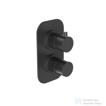   Webert One-B 3 utas falsík alatti csaptelep fekete színben NB880601.560