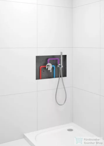 Deante 150 cm-es gégecső,  ezüst NDA_351W