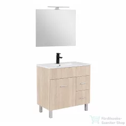   Leziter Neo Prime 80 komplett fürdőszoba bútor sonoma tölgy-sonoma tölgy NEOPR80STST
