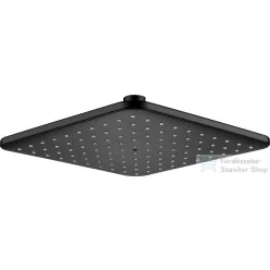   Deante NEO BORO Square 201 mm-es fejzuhany, matt fekete NER_N38K