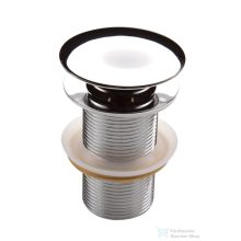   Deante click-clack mosdó leeresztő, túlfolyó nélkül, króm NHC 010A