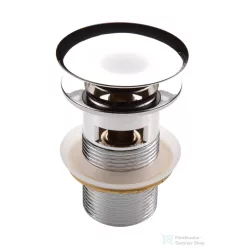   Deante click-clack mosdó leeresztő, túlfolyóval, króm NHC 010B