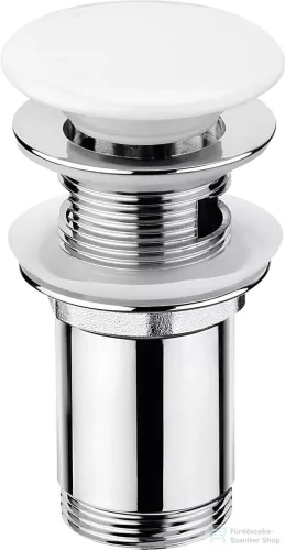 Deante click-clack kerámia mosdó leeresztő, univerzális, fehér NHC C10U