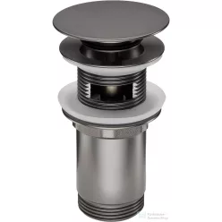   Deante click-clack mosdó leeresztő, univerzális, titanium NHC_D10U