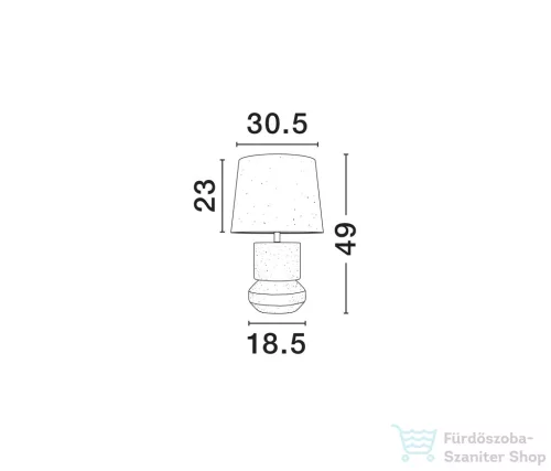 Nova Luce Izumi asztali lámpa NL-9001060