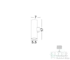 Nova Luce Alp LED kültéri homlokzatvilágítás, 1200Lm, 3000K, IP54 NL-9010009