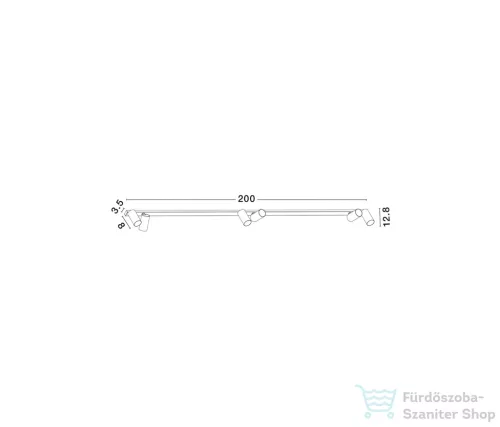 Nova Luce Oso mennyezeti spotlámpa NL-9030916