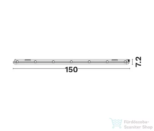 Nova Luce Darma LED függeszthető lámpa NL-9080809