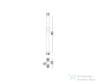 Nova Luce Pec LED kültéri állólámpa NL-9136421