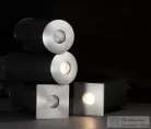 Nova Luce Bang LED kültéri beépíthető lámpa, matt króm, 60Lm, 3000K, IP67 NL-9203113