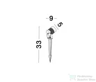 Nova Luce Stake kültéri LED növényvilágítás NL-9271432