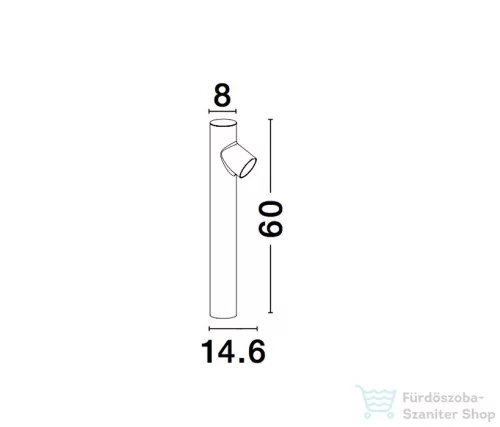 Nova Luce Ramo kültéri állólámpa NL-9291702