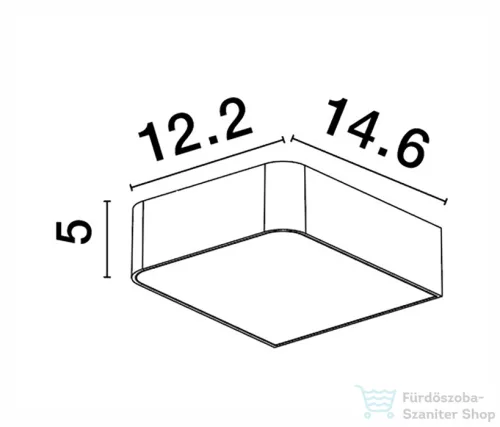 Nova Luce Tredo LED kültéri fali lámpa NL-9492520