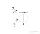 Nova Luce Nalu LED fali lámpa NL-9580682