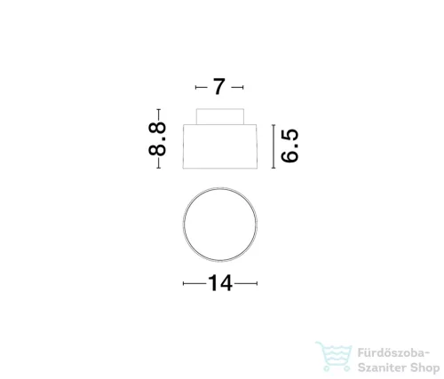 Nova Luce Ozen LED mennyezeti lámpa NL-9695172