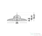 Nova Luce Umber Pro LED függesztett lámpa NL-9980103