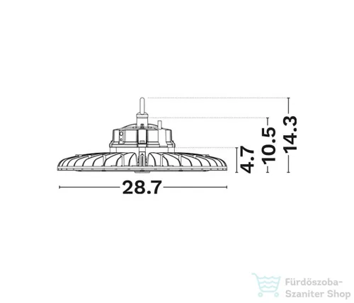 Nova Luce Umber Pro LED függesztett lámpa NL-9980104