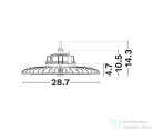 Nova Luce Umber Pro LED függesztett lámpa NL-9980107
