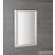 Sapho ESTA tükör fa kerettel, 580x780mm, ezüst csíkos (NL395)