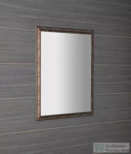Sapho ROMINA tükör fa kerettel, 680x880mm, antik bronz (NL397)