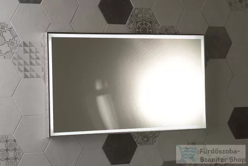 Sapho LUMINAR keretes tükör LED világítással 1200x550mm, króm NL560