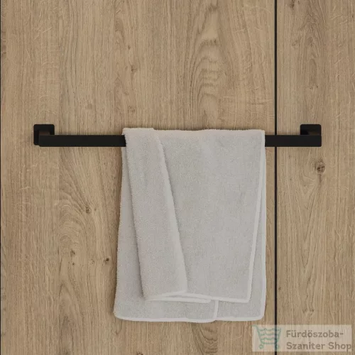 Omnires NELSON 62 cm-es törölközőtartó, matt fekete NL80216BL