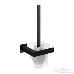 Omnires NELSON fali WC kefe, matt fekete NL80620BL
