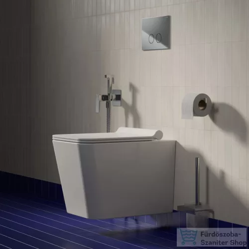 Omnires NELSON fali WC kefe, króm NL80620CR