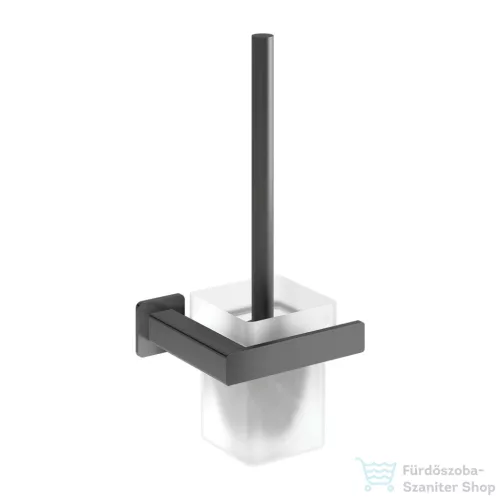 Omnires NELSON fali WC kefe, szálcsiszolt grafit NL80620GR