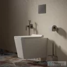 Omnires NELSON fali WC kefe, szálcsiszolt grafit NL80620GR
