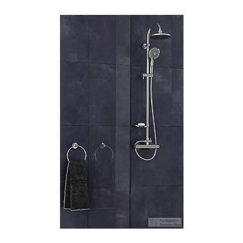 Ferro TRINITY RENDSZER: fejzuhany kézizuhannyal és csapteleppel NP71-TRM7U